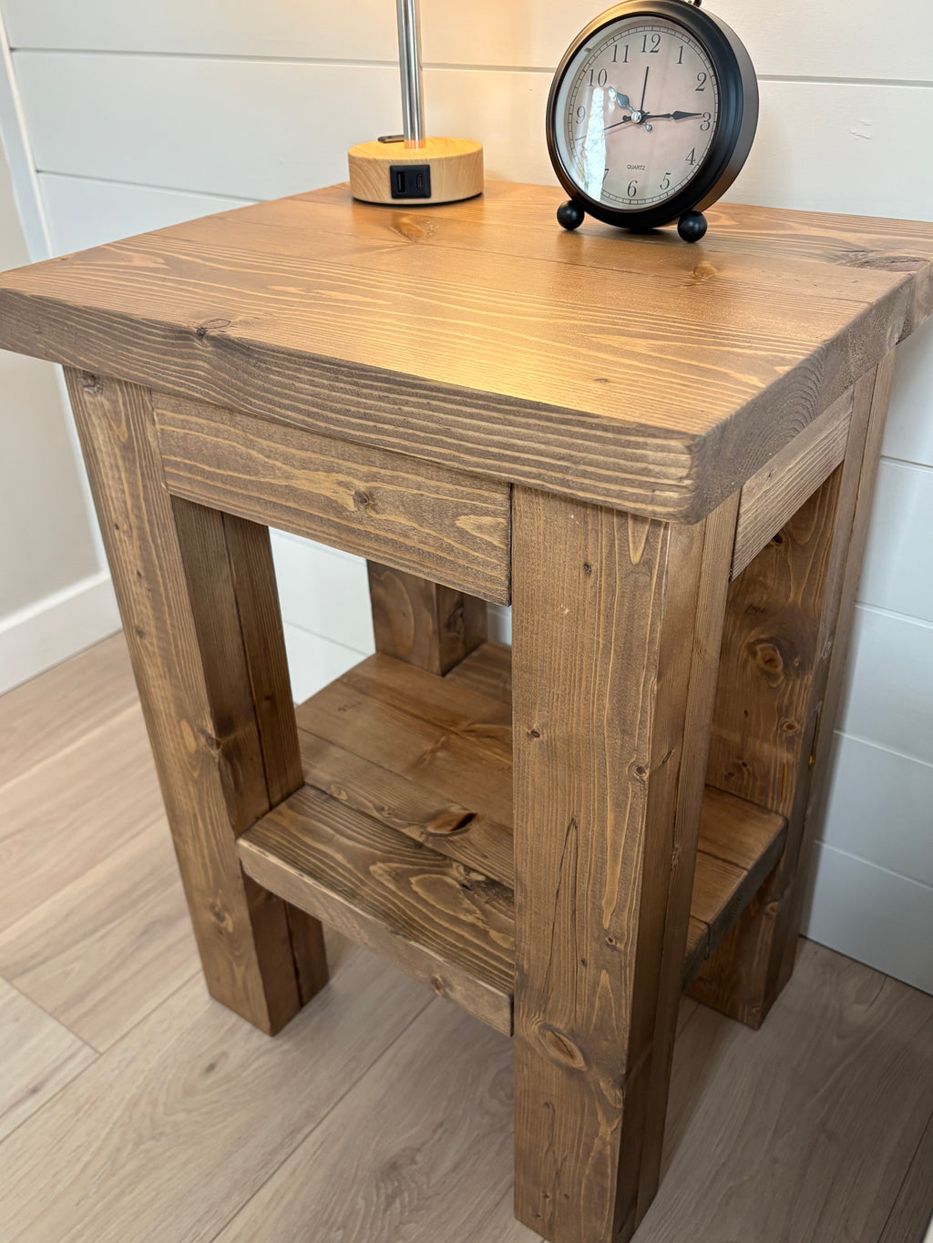 Handcrafted Rustic Side Table
